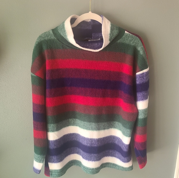 Vintage Jordache Striped Sweater, Size Large - Picture 1 of 5